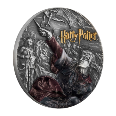 Harry Potter și Pocalul de Foc - Monedă de colecție din argint de 2 oz