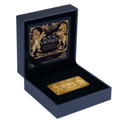 Portrete regale - 2 Oz - Monedă de colecție din argint