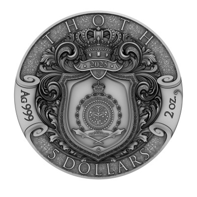 Thoth - 2 Oz - Monedă de colecție din argint