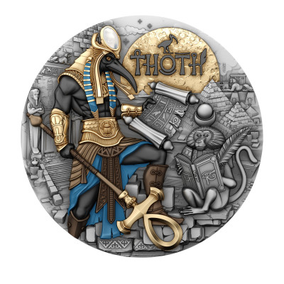 Thoth - 2 Oz - Silver Collector Coin