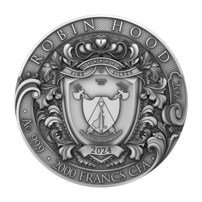 Robin Hood - 2 Oz - Silver Collector Coin