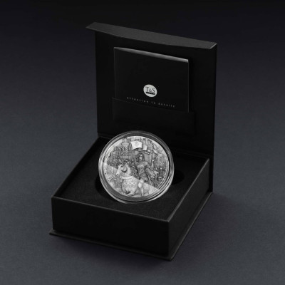 Ioana d'Arc - 2 Oz - Monedă de colecție din argint