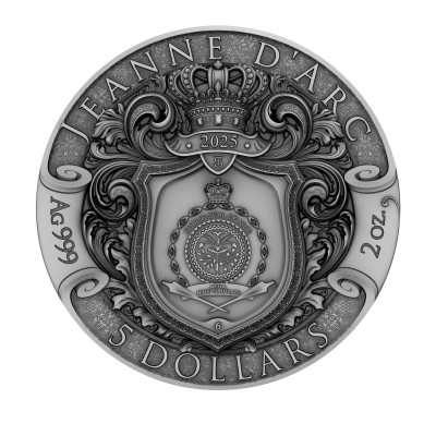 Joan of Arc - 2 Oz - Silver Collector Coin