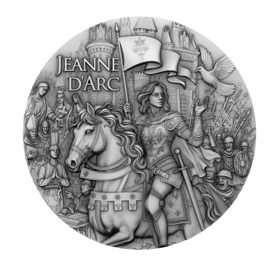 Joan of Arc - 2 Oz - Silver Collector Coin