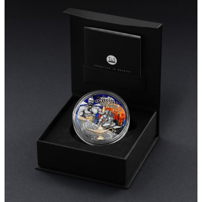 Aladdin și lampa magică - 2 Oz - Monedă de colecție din argint