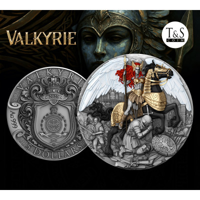 Valkyrie - 2 Oz - Silver Collector Coin
