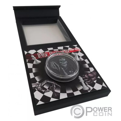 Dark Checkmate (2021) – 3 Oz – monedă de colecție din argint, tip proof