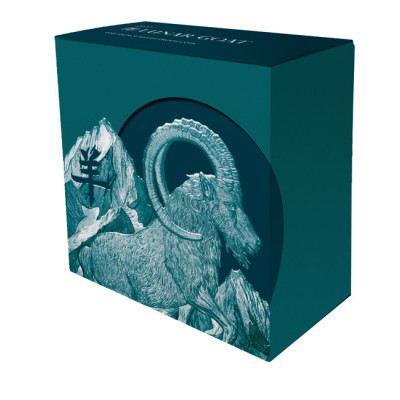 Lunar Goat (2027) – 1 uncie – Monedă de colecție din argint