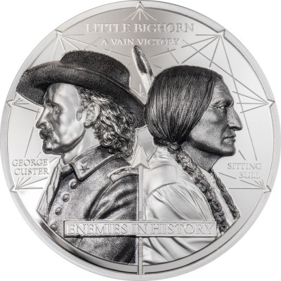 Custer vs. Sitting Bull (2026) – 2 uncii – Monedă de...