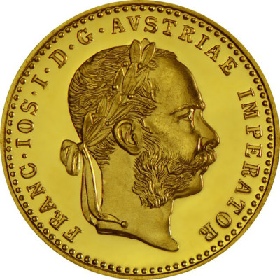 1 Ducat NP Imperiul Austro-Ungaria (1915) Restrike –...