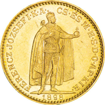 Ungaria 20 Corona – monedă de investiție din aur