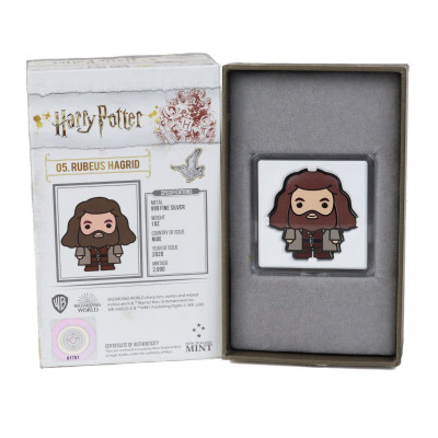 Rubeus Hagrid (2020) – Chibi 1 OZ – monedă de colecție din argint